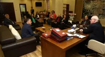 CHP Hatay Milletvekili Dudu, Başkan Kurt'u Ziyaret Etti