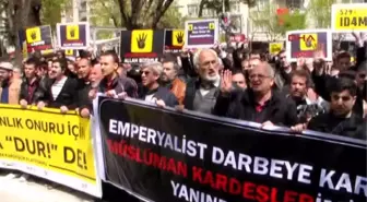 Mısır'daki 529 İdam Kararına Uşak'ta Tepki