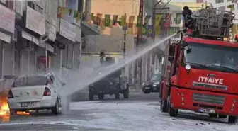 Silopi'deki Molotoflu Saldırının Görüntüleri Ortaya Çıktı