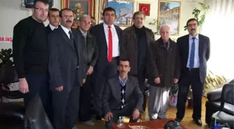 Esab'tan Yaş Sebze Meyve Balıkçılar ve Pazarcılar Odası'na Ziyareti