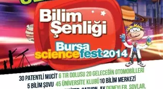 Bursa'daki Bilim Şenliği Türkiye'de İlklere Sahne Olacak