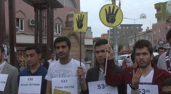Cizre'de Mısır'daki İdam Kararlarına Tepki