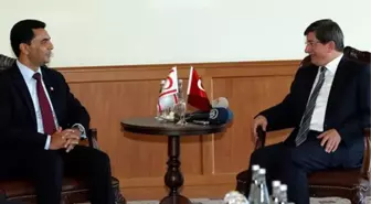 Bakan Davutoğlu, KKTC Dışişleri Bakanı Nami ile Görüştü