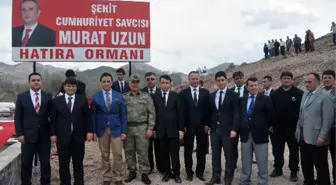 Gümüşhane'de Şehit Savcı Murat Uzun Adına Hatıra Ormanı Oluşturuldu