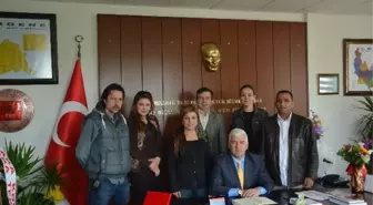 Medya Mensupları Yüksel'i Ziyaret Etti