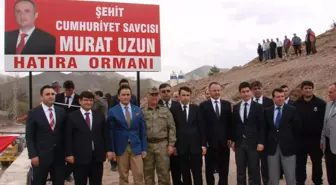 Şehit Başsavcı Uzun Anısına Hatıra Ormanı