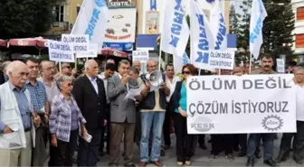 KESK Antalya Şubesinden 21 Tutuklu İçin Eylem