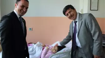 Khb Genel Sekreteri Dr. Taş, Elmalı Devlet Hastanesi'ni Ziyaret Etti