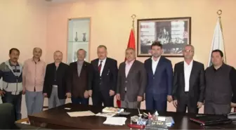 Sendikalardan Başkan İnci'ye Ziyaret