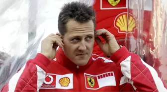 Schumacher, İspanya'da Motosiklet Sürücüsüne Çarpmış