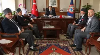 Gazilerden Başkan Yazgı'ya Ziyaret