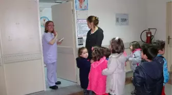 Minik Öğrencilerinden Devlet Hastanesine Ziyaret