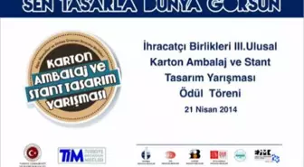 3. Ulusal Karton Ambalaj ve Stant Tasarım Yarışması Ödül Töreni