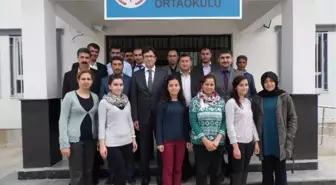 Başkandan İlk Ziyaret Müdürlük Yaptığı Okula