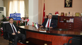 Kozan Kaymakamı Oral, Başkan Öztürk'ü Ziyaret Etti