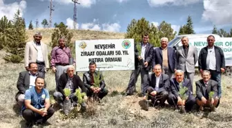 Nevşehir'de Ziraat Odaları 50. Yıl Hatıra Ormanı Oluşturuldu