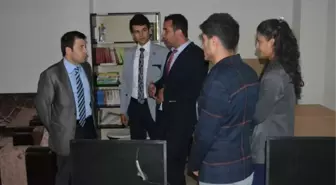 Sason Kaymakamı Arık, Ödev Merkezini Ziyaret Etti