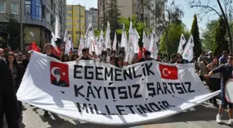 Eskişehir'de 'Milli Egemenlik Yürüyüşü'