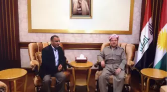 Barzani Diyarbakırlı Gazetecileri Resmi Konutta Kabul Etti