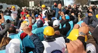 Yatağan'daki Özelleştirme Karşıtı Eylem
