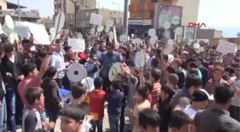 Şırnak'ta Tabutlu Termik Santral Protestosu