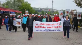 Tekirdağ'da 'Sağlıklı Yaşam Yürüyüşü'