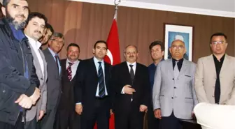 Platformdan Kaymakama Ziyaret