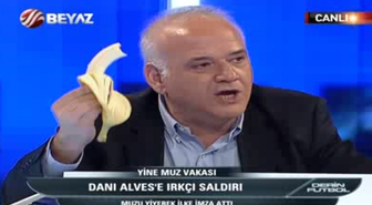 Irkçı Saldırıya Canlı Yayında Muzlu Protesto