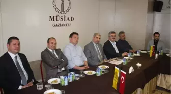 MÜSİAD Nürnberg Şubesinden Gaziantep Şubesine Ziyaret