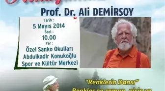 Prof. Dr. Ali Demirsoy, Özel Sanko Okulları'nda Söyleşi Yapacak