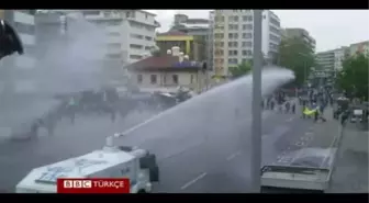 Ankara'da 1 Mayıs Toma'lamacası