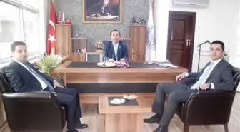 Gökçebey ve Devrek Kaymakamlarından Başkan Gebeş'e Ziyaret