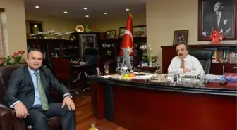 Karataş Belediye Başkanı Ünal'dan Vali Coş'a Ziyaret