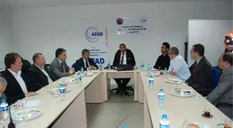 Afyonkarahisar'da Olası Afetlerde Kurumlar Arasındaki İş Birliği Masaya Yatırıldı