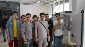 Nurettın Dolgun Teknık ve Endüstrı Meslek Lisesi Proje Ekibi Yurda Döndü