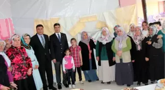 Kaymakam Özbek'ten Dikiş Nakış Kursuna Ziyaret