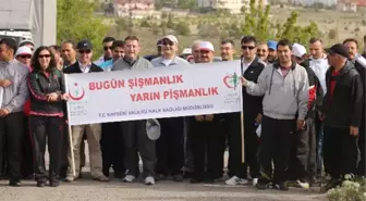 Ali Dağı'nda Sağlıklı Yaşam Yürüşüyü