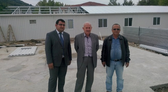 Başkan Karaman, Baraj Şantiyesini Ziyaret Etti