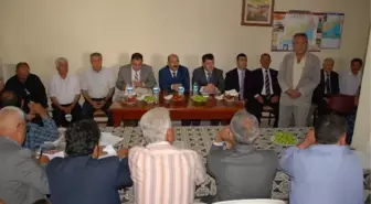 Büyükşehir Belediyesi Daire Başkanları Silifkeli Muhtarlarla Buluştu