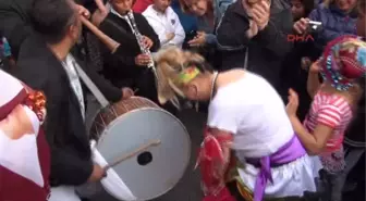 Edirne'de Dev Hıdırellez Ateşi