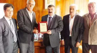 Sarıçoban Köyü Derneği'nden Bilginoğlu'na Ziyaret