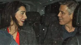 Ünlü Aktör Clooney'in Lübnanlı Emel'le Nişanlanması