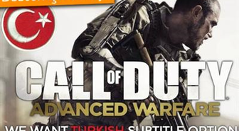 Yeni Call Of Duty Oyunu Türkçe Olsun