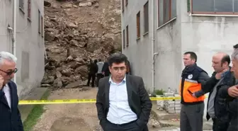 Göynük'te Heyelan