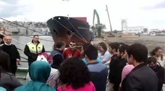 Üniversitelilerden Samsun Limanına Teknik Gezi