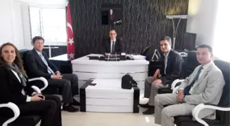 Didim Eğitim Bir-Sen'den Kaymakam'a Ziyaret..