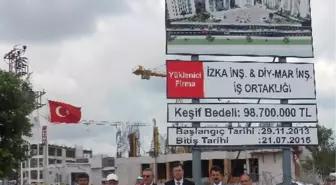 Adana Bölge Adliye Mahkemesi İnşaatı Yükseliyor