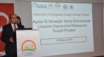 Aydın'da Stratejik Tarım Ürünlerinde Lisanslı Depoculuk Çalıştayı Yapıldı