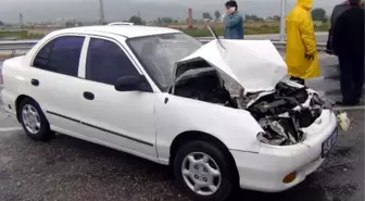 Manisa'da Trafik Kazası: 4 Yaralı