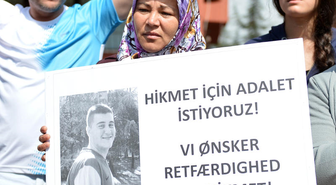Türk Genci İçin Danimarka Büyükelçiliği Önünde Eylem